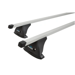 Prorack Silver 2 Bar Standard Through Bar kit to suit Suzuki Baleno 5dr Hatch (2016 - Current)