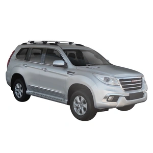 Prorack Silver 2 Bar Aero Through Bar kit to suit Haval H9 5dr SUV (2016 - Current)