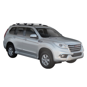 Prorack Black 2 Bar Aero Through Bar kit to suit Haval H9 5dr SUV (2016 - Current)
