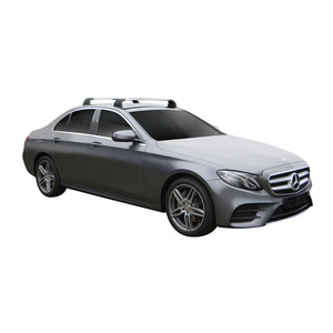 Prorack Silver 2 Bar Aero Flush Bar kit to suit Mercedes-Benz E-Class W213 4dr Sedan (6/2016 - Current)