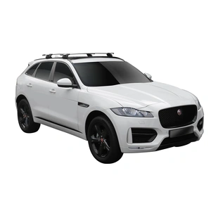 Prorack Black 2 Bar Aero Through Bar kit to suit Jaguar F-Pace 5dr SUV (2016 - Current)