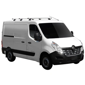 Prorack Silver 3 Bar Heavy Duty Through Bar kit to suit Renault Master MWB 4dr Van (2010 - Current)