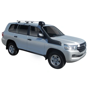 Prorack Black 2 Bar Heavy Duty Through Bar kit to suit Toyota Land Cruiser 200 Series 5dr SUV (8/2007 - 11/2021)