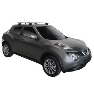 Prorack Black 2 Bar Aero Through Bar kit to suit Nissan Juke 5dr SUV (2012 - 6/2020)