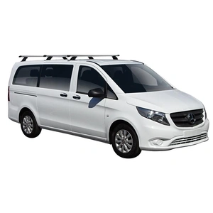 Prorack Silver 3 Bar Heavy Duty Through Bar kit to suit Mercedes-Benz Valente 5dr Van (2015 - Current)