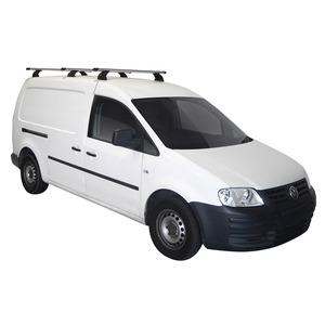 Prorack Silver 3 Bar Heavy Duty Through Bar kit to suit Volkswagen Caddy Maxi 5dr Van (12/2015 - 5/2021)