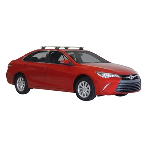 Prorack Silver 2 Bar Aero Through Bar kit to suit Toyota Camry Hybrid 4dr Sedan (2012 - 2018)