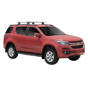 Prorack Silver 2 Bar Heavy Duty Through Bar kit to suit Holden Trailblazer 5dr SUV (2016 - 2020)