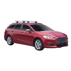 Prorack Black 2 Bar Heavy Duty Through Bar kit to suit Ford Mondeo 5dr Wagon (2015 - Current)