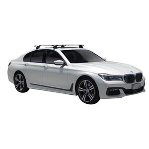 Prorack Black 2 Bar Aero Through Bar kit to suit BMW 7 Series G11 4dr Sedan (2016 - 5/2022)