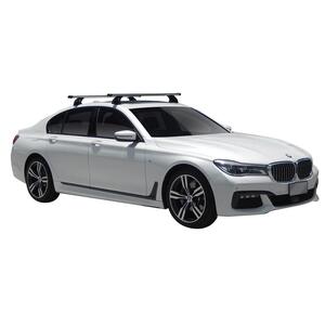 Prorack Silver 2 Bar Heavy Duty Through Bar kit to suit BMW 7 Series G11 4dr Sedan (2016 - 5/2022)