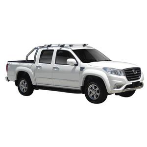 Prorack Black 2 Bar Aero Through Bar kit to suit Great Wall Steed Double Cab 4dr Ute (2016 - 2020)