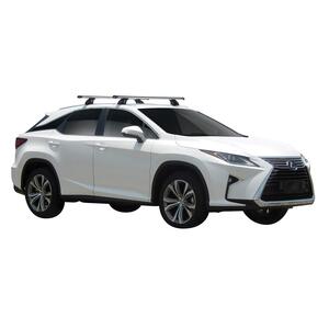 Prorack Silver 2 Bar Heavy Duty Through Bar kit to suit Lexus RX 5dr SUV (2016 - 2022)