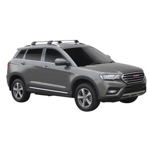 Prorack Black 2 Bar Aero Flush Bar kit to suit Haval H6 5dr SUV (2017 - Current)