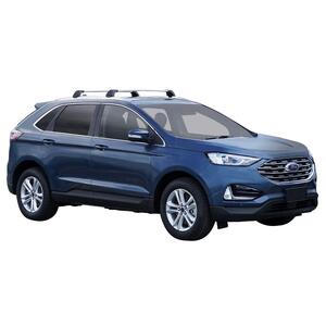 Prorack Black 2 Bar Aero Flush Bar kit to suit Ford Endura 5dr SUV (2019 - Current)