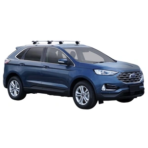 Prorack Silver 2 Bar Aero Through Bar kit to suit Ford Endura 5dr SUV (2019 - Current)