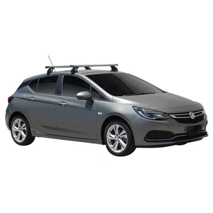 Prorack Black 2 Bar Heavy Duty Through Bar kit to suit Holden Astra 5dr Hatch (2017 - 2020)