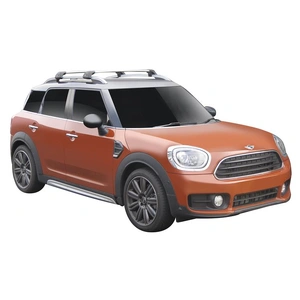Prorack Black 2 Bar Aero Flush Bar kit to suit Mini Countryman 5dr SUV (2017 - Current)