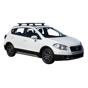Prorack Silver 2 Bar Heavy Duty Through Bar kit to suit Suzuki S-Cross 5dr SUV (2013 - 5/2021)