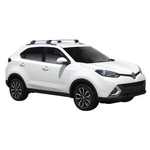 Prorack Black 2 Bar Aero Flush Bar kit to suit MG GS 5dr SUV (2/2017 - Current)