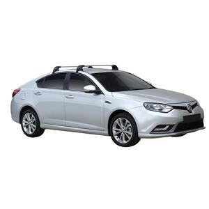 Prorack Silver 2 Bar Aero Flush Bar kit to suit MG 6 Plus 5dr Hatch (2017 - Current)