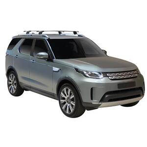 Prorack Black 2 Bar Aero Through Bar kit to suit Land Rover Discovery 5 5dr SUV (2017 - Current)