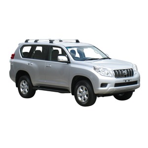 Prorack Silver 3 Bar Aero Flush Bar kit to suit Toyota Land Cruiser Prado 150 Series 5dr SUV (12/2009 - Current)