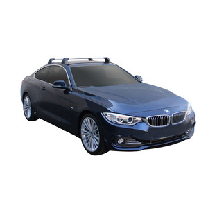 Prorack Silver 2 Bar Aero Flush Bar kit to suit BMW 4 Series 2dr Coupe (8/2017 - 9/2020)