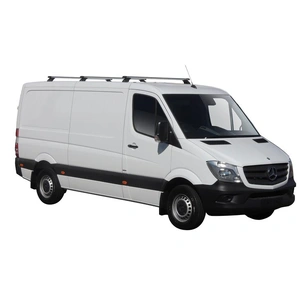 Prorack Silver 3 Bar Heavy Duty Through Bar kit to suit Mercedes-Benz Sprinter 5dr Van (2007 - 2019)