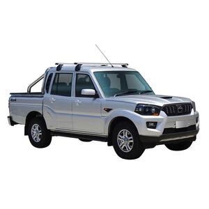 Prorack Silver 2 Bar Heavy Duty Through Bar kit to suit Mahindra Pik-Up Double Cab 4dr Ute (2018 - Current)