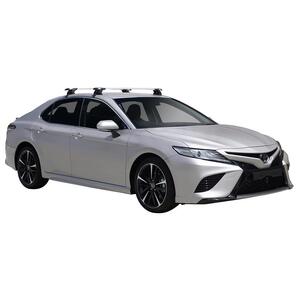 Prorack Black 2 Bar Aero Through Bar kit to suit Toyota Camry 4dr Sedan (2018 - Current)