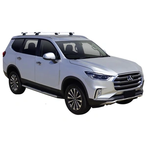 Prorack Black 2 Bar Aero Through Bar kit to suit LDV D90 5dr SUV (8/2018 - Current)
