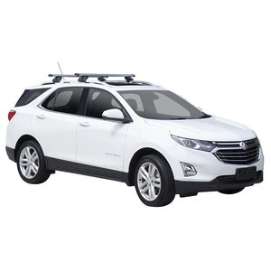 Prorack Black 2 Bar Heavy Duty Through Bar kit to suit Holden Equinox 5dr SUV (12/2017 - 2020)