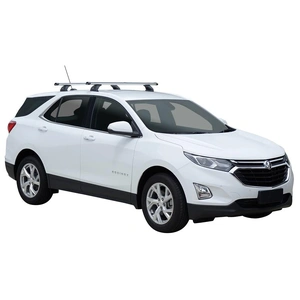 Prorack Silver 2 Bar Heavy Duty Through Bar kit to suit Holden Equinox 5dr SUV (12/2017 - 2020)