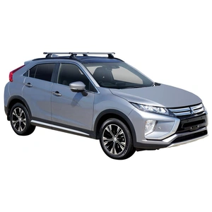Prorack Black 2 Bar Heavy Duty Through Bar kit to suit Mitsubishi Eclipse Cross 5dr SUV (2017 - Current)