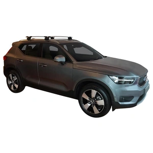 Prorack Black 2 Bar Aero Through Bar kit to suit Volvo XC40 5dr SUV (2018 - Current)