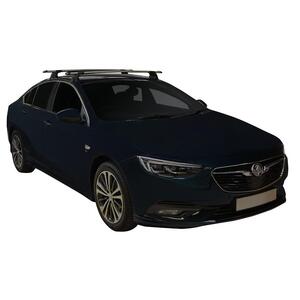 Prorack Black 2 Bar Aero Through Bar kit to suit Holden Commodore 5dr Hatch (2018 - 2020)