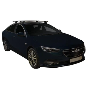 Prorack Black 2 Bar Aero Through Bar kit to suit Holden Commodore 5dr Hatch (2018 - 2020)