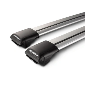 Yakima Silver 2 Bar Aero Rail Bar Rail Mount Crossbar Kit for Mazda Tribute Classic/Lt 5dr SUV (02/2001 - 2007)