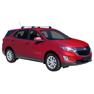 Prorack Silver 2 Bar Aero Flush Bar kit to suit Holden Equinox 5dr SUV (12/2017 - 2020)