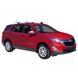 Prorack Black 2 Bar Aero Through Bar kit to suit Holden Equinox 5dr SUV (12/2017 - 2020)