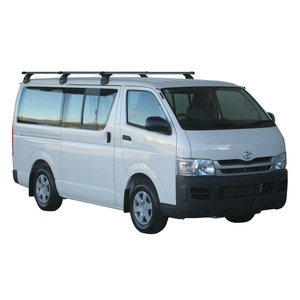 Prorack Silver 3 Bar Heavy Duty Through Bar kit to suit Toyota HiAce 4dr Van (4/2005 - 1/2019)