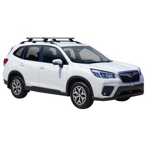 Prorack Black 2 Bar Heavy Duty Through Bar kit to suit Subaru Forester 5dr SUV (10/2018 - Current)