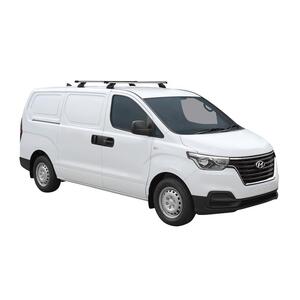 Prorack Silver 2 Bar Heavy Duty Through Bar kit to suit Hyundai iMax 5dr MPV (2017 - 2021)