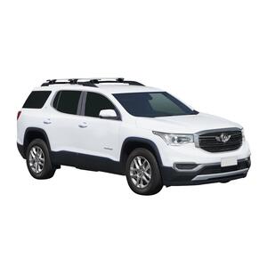 Prorack Black 2 Bar Aero Through Bar kit to suit Holden Acadia 5dr SUV (10/2018 - 2020)