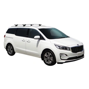 Prorack Silver 2 Bar Aero Through Bar kit to suit Kia Carnival 5dr MPV (2015 - 1/2021)