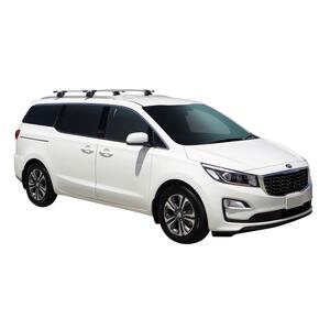 Prorack Black 2 Bar Aero Through Bar kit to suit Kia Carnival 5dr MPV (2015 - 1/2021)