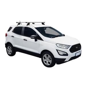 Prorack Black 2 Bar Heavy Duty Through Bar kit to suit Ford Ecosport 5dr SUV (2018 - Current)