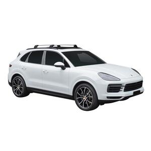 Prorack Black 2 Bar Aero Flush Bar kit to suit Porsche Cayenne 5dr SUV (2019 - Current)