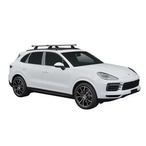 Prorack Black 2 Bar Heavy Duty Through Bar kit to suit Porsche Cayenne 5dr SUV (2019 - Current)